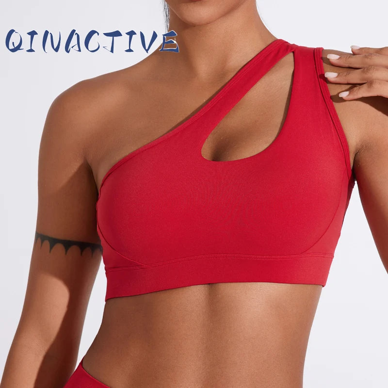 Brassière Sport Femme – Une Épaule | Yoga & Fitness | S à XL