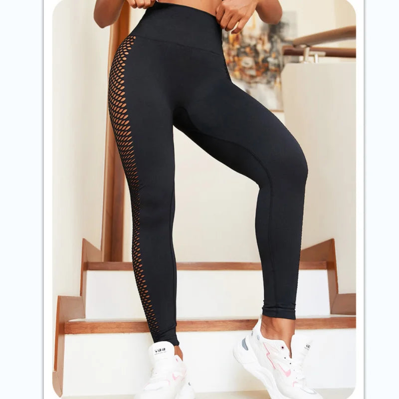 Legging Yoga Femme Gainant – Sans Coutures | S à L